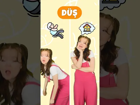 Eş Sesli Kelimeleri Öğren: BİN-DÜŞ-OCAK #apprendre #enfants #débutant #vocabulaire #english