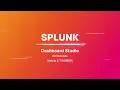 Splunk Mobile TV - Dashboard Studio in 60s