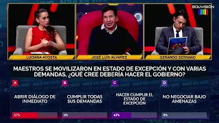 Maestros urbanos cuestionaron la política económica y exigieron respuestas a sus demandas