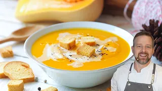 Roasted Butternut Squash with Pumpkin Spiced Cornbread Croutons