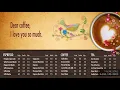Coffee Shop Menu - Digital Menu Board Design