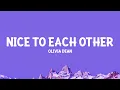 Lagu Olivia Dean - Nice To Each Other (Lyrics)