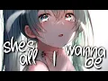 Download Lagu 「Nightcore」 she's all I wanna be - Tate McRae ♡ (Lyrics)