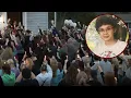 Dozens gather for vigil in honor of girl 10 fatally struck by car in Webster Mass