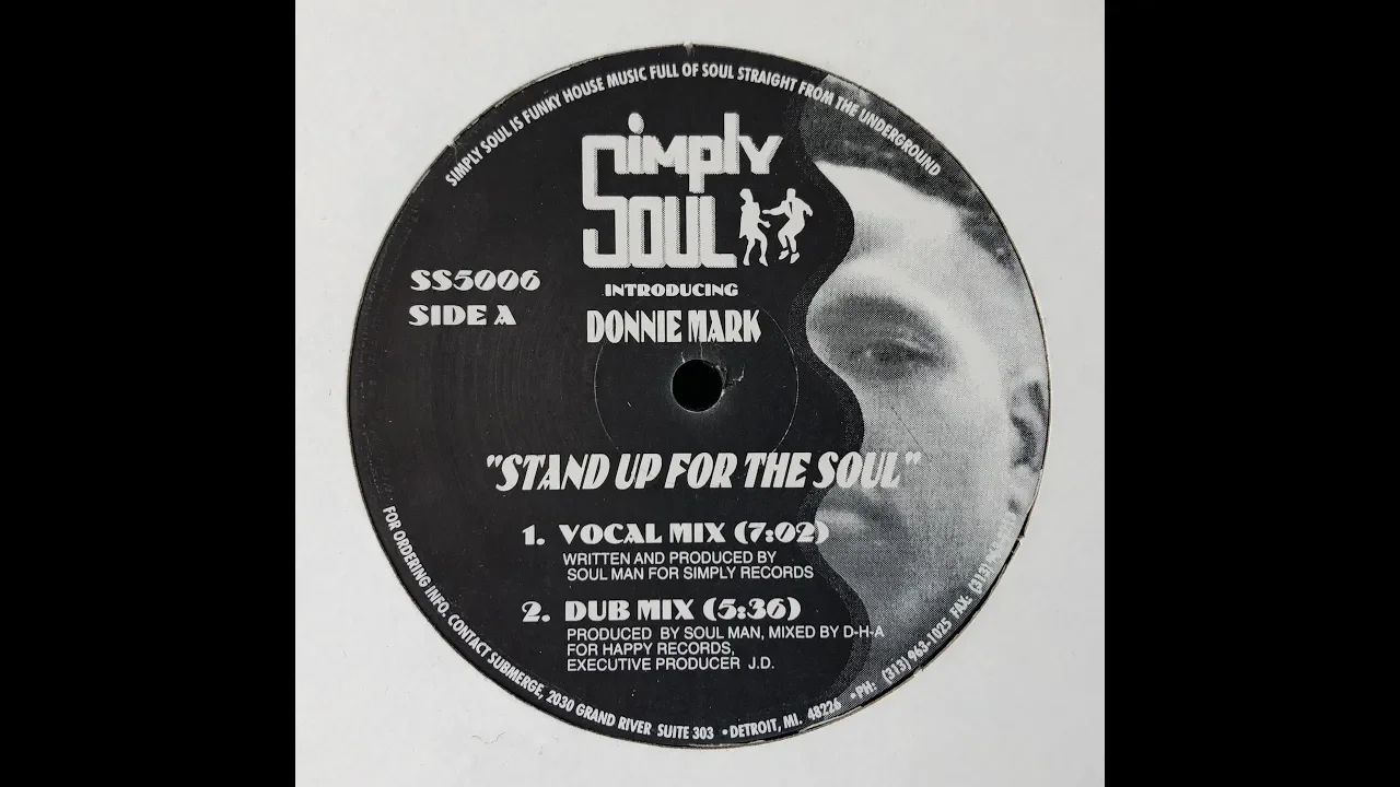 Donnie Mark / Terrence Parker - Stand Up For The Soul (Maslow Unknown Edit)