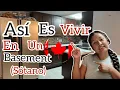 Asi es vivir en un basement sotano en Canada
