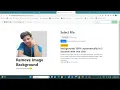 Images background remover by using html css and JavaScript link is given in the description
