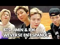[SPANISH SUBTITLES] RM and JIMIN Full Chat on Weverse Live 💜 21.11.2025