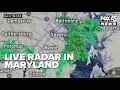 LIVE RADAR Wet Wednesday with storms in Maryland