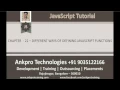 JavaScript for beginners - Chapter 22