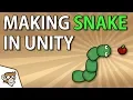 Simple 2D Game in Unity Snake Unity Tutorial for Beginners