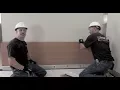 SnapCab Elevator Horizontal Wall Panel Installation