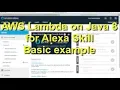 AWS Lambda on Java 8 for Alexa Skill Basic example