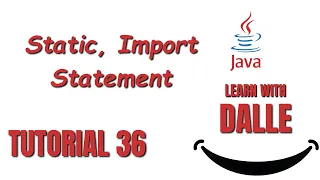 Static Import Statement Java Tutorial