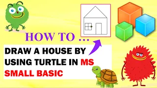 How to Draw a House in Small Basic Turtle Graphics Pen Up Pen Down