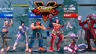 street fighter v ae cammy juri ryu vs r mika menat urien pc mod