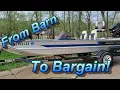 From Barn to Bargain Bass Tracker Pro 17