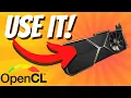 Harnessing the POWER of Your Graphics Card An Introduction to OpenCL