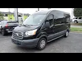 SOLD 2016 Ford Transit-350 Passenger Van Walkaround Start up Tour and Overview