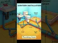 Sanitary Pipe Installations Bathroom Pipe Installation Basic Knowledge for Civil Engineering