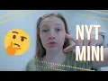 BACKWARDS NO CUTS SPECTACULAR NYT Mini Crossword