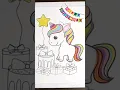 Happy birt ay song and coloring page happ