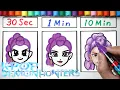 Download Lagu Drawing Rumi in 30Sec.1Min.10Min(KPop Demon Hunters)