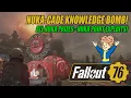 Fallout 76 Nuka-Cade Knowledge Bomb All prizes camp plans point farm exploits