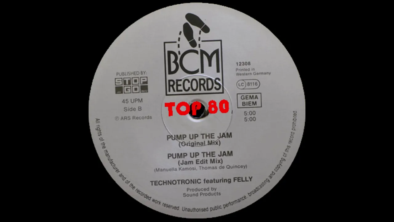 Technotronic Ft. Felly - Pump Up The Jam (Original Mix)