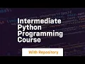 intermediate python programming course