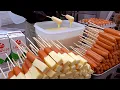 Lagu 1000 uitverkocht per dag! proces van het maken van geweldige kaashotdogs - Koreaans straatvoedsel
