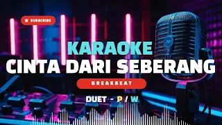 karaoke dj cinta dari seberang dj viral tiktok