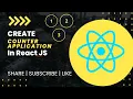 Create counter application as your first reactjs application