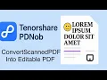 How to Convert a Scanned PDF to Editable PDF Free with AI OCR Fast Accurate