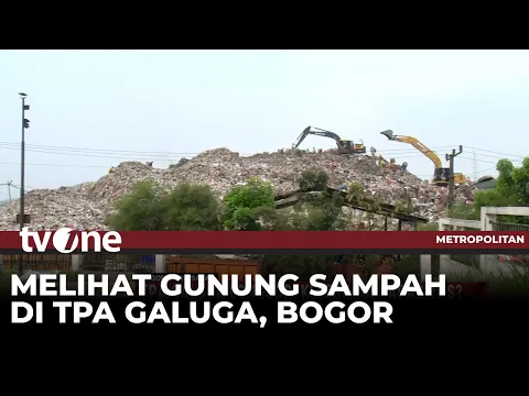 Overload, TPA Galuga Longsor ke Jalanan