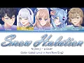 Download Lagu Nijisanji μ's Cover - Snow halation | Color Coded Lyrics (Kan/Rom/Eng)