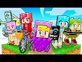 Download Lagu Sopravvivo su un BLOCCO SECRET BRAINROT Su Minecraft!