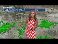 September snow in the high country Radar shows some rain turned to snow on some mountain peaks