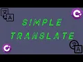 TRANSLATE IN C VISUAL STUDIO