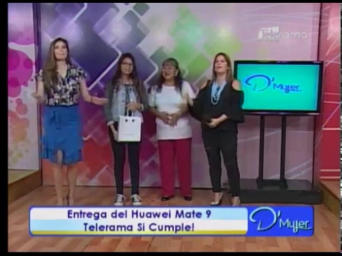 Entrega del Huawei Mate 9 Telerama Si cumple!