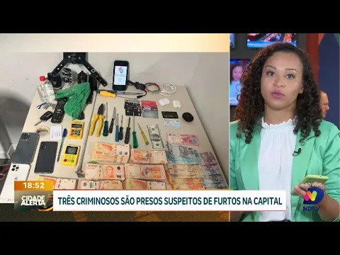 Operação policial em Jurerê Internacional resulta na prisão de três suspeitos de furtos