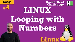 4 LINUX Looping with Numbers Hackerrank LINUX Full Tutorial