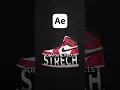 How to create a stretch effect in after effects