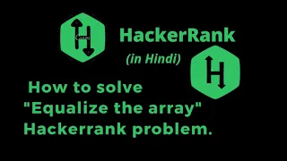 Equalize The Array HackerRank Solution Explanation in Hindi coding4u