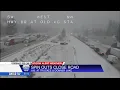 I-80 traffic issues near Truckee as snowy conditions cause spinouts