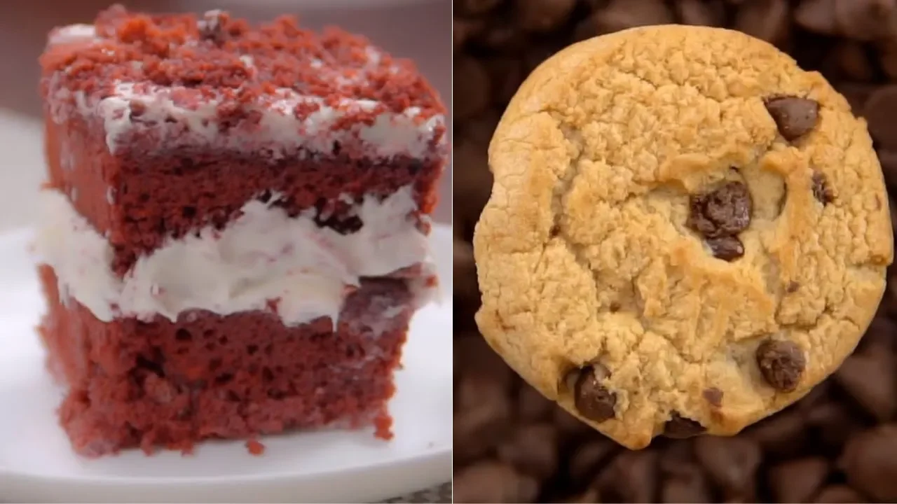 RECEITA DE COOKIE COM BROWNIE SABOR RED VELVET: A MISTURA PERFEITA I RECEITAS DOCES I VIX