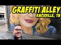 Walking Through Knoxville s Most Colorful Secret Graffiti Alley aka Strong Alley