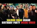 Salman Kham Birthday Party Full Inside Video | Sanjay Dutt, Bobby Deol, RAM CHARAN \u0026 More Celebs