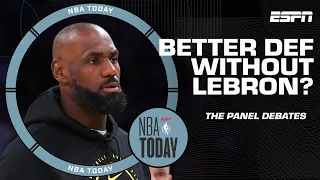 Why do the Lakers have a better record with LeBron James OUT NBA Today