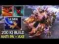 Primal Beast 200 IQ – First item Scepter Anti PA + AXE Dota 2